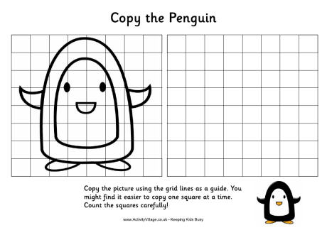 28+ Collection Of Easy Grid Drawing Worksheets
