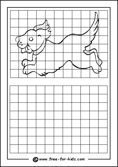 35 Best Grid Drawing Worksheets