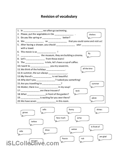 52 Vocabulary Worksheets Middle School, Astronomy Vocabulary Terms