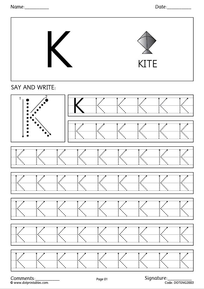 Dot Abc Worksheets