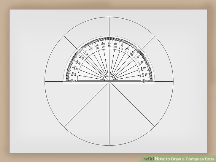 How To Draw A Compass Rose  12 Steps (with Pictures)