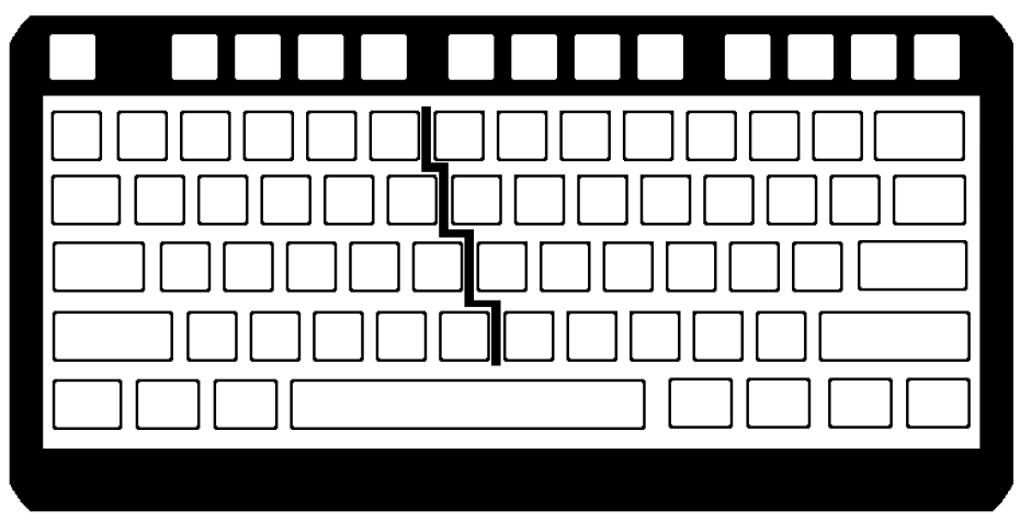 Blank Keyboard Worksheet