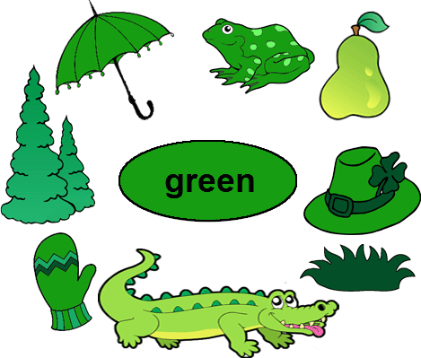 Color Green Worksheets For Kindergarten