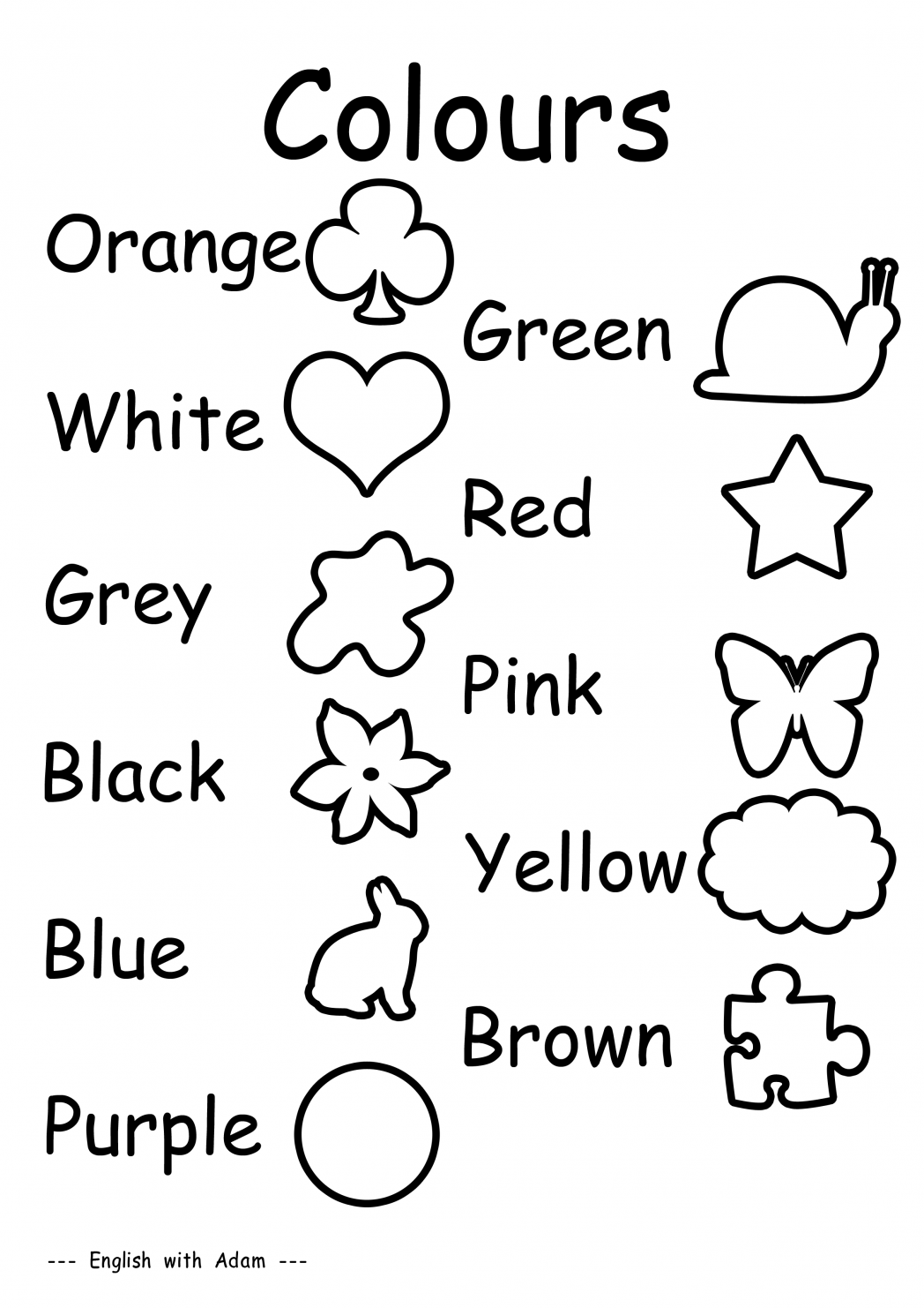 Color Worksheets For Preschoolers Pdf  1396367