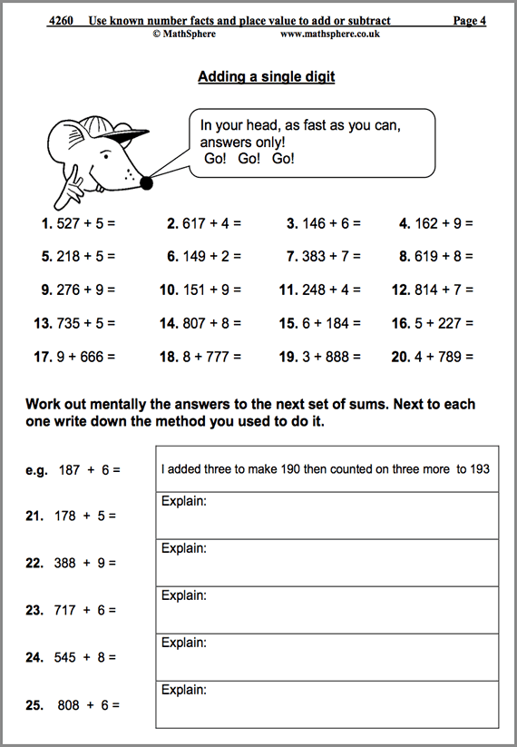 Division By Partitioning Ks2 Worksheets