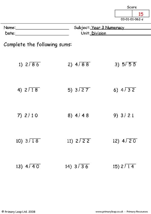Division Money Worksheets The Best Worksheets Image Collection