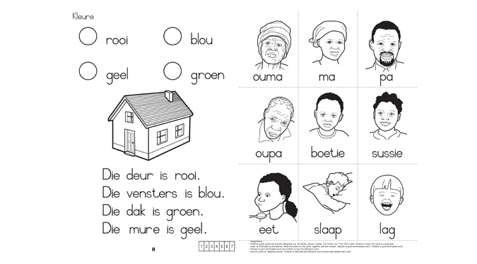 Grade 1 Afrikaans Worksheets