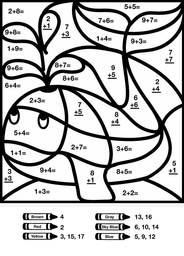 Free Printable Hidden Picture Math Worksheets Multiplication