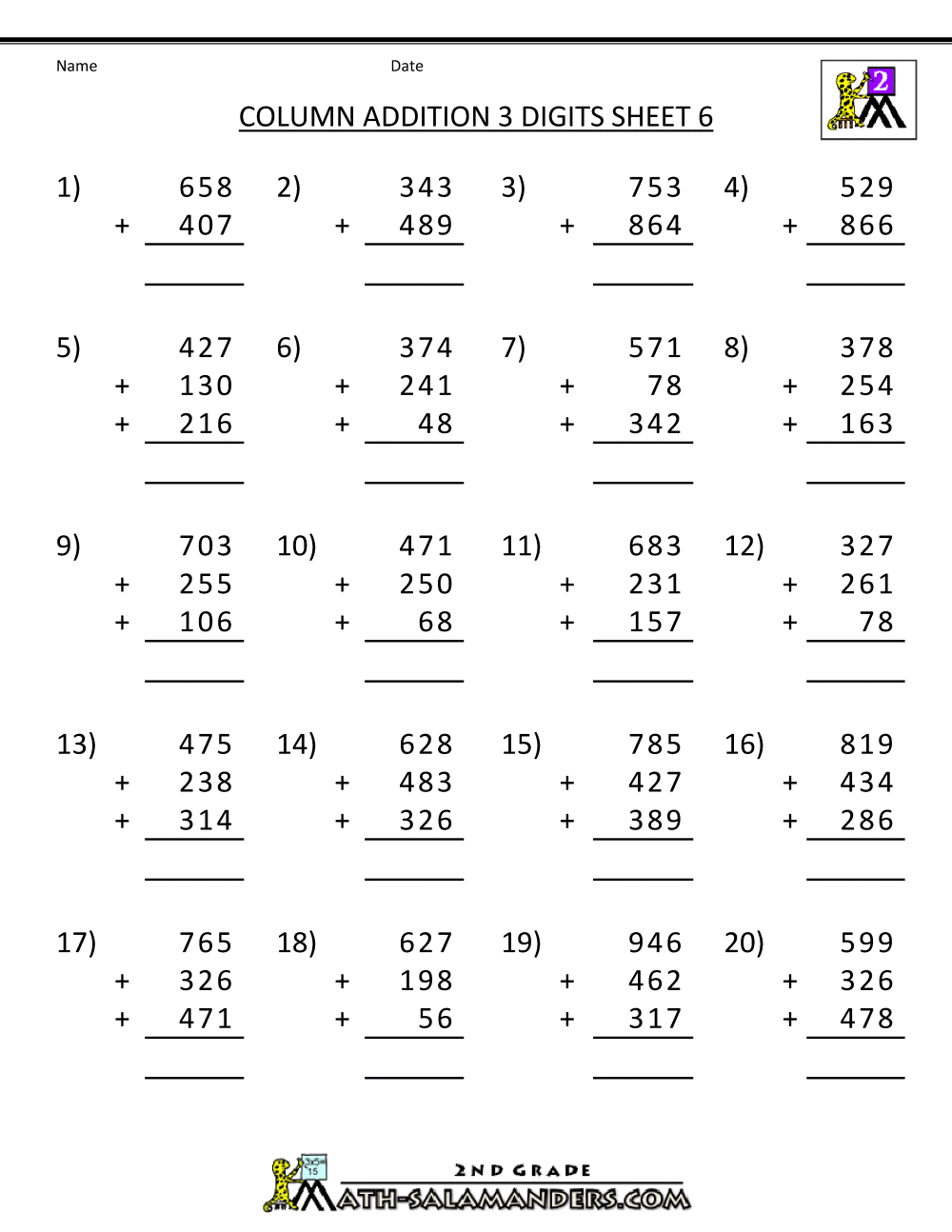 Free Printable Math Worksheets For High Schoolers 427612