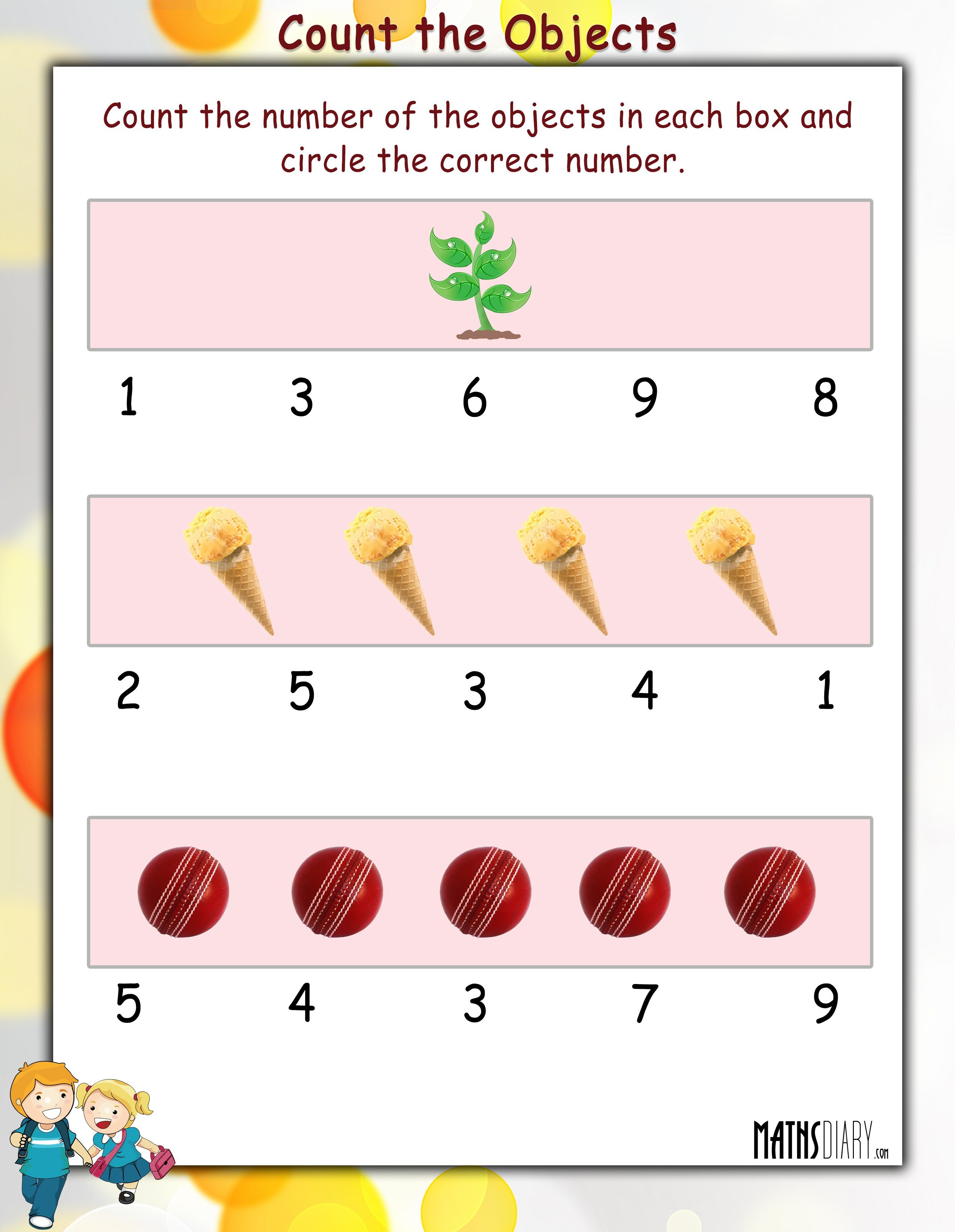 Free Printable Math Worksheets For Lkg 645840