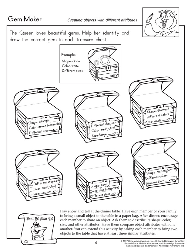 Fun Worksheets For 2nd Grade