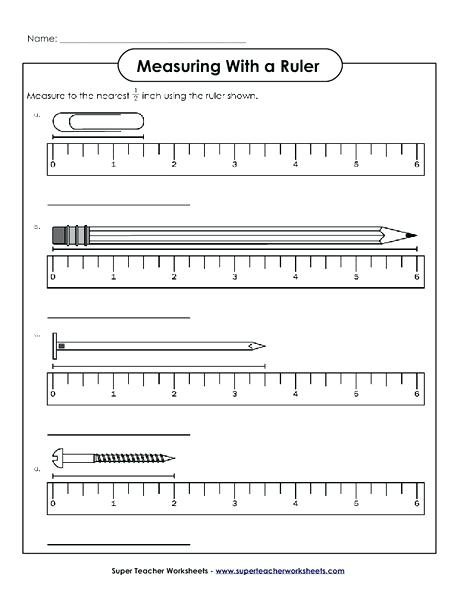 How To Read A Ruler Worksheet 22 New The 15 Best Teaching Kids How