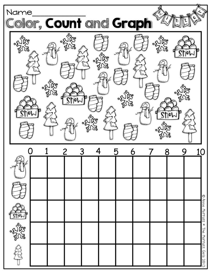 Kindergarten Christmas Graphing Worksheets 26116