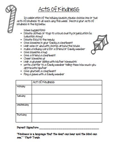 Kindergarten Worksheets On Kindness  336567