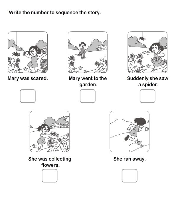 Kindergarten Worksheets Story Sequencing 656565