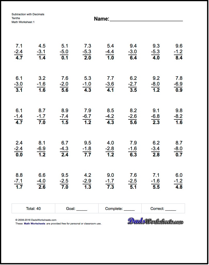 Multidigit Addition And Subtraction Worksheets