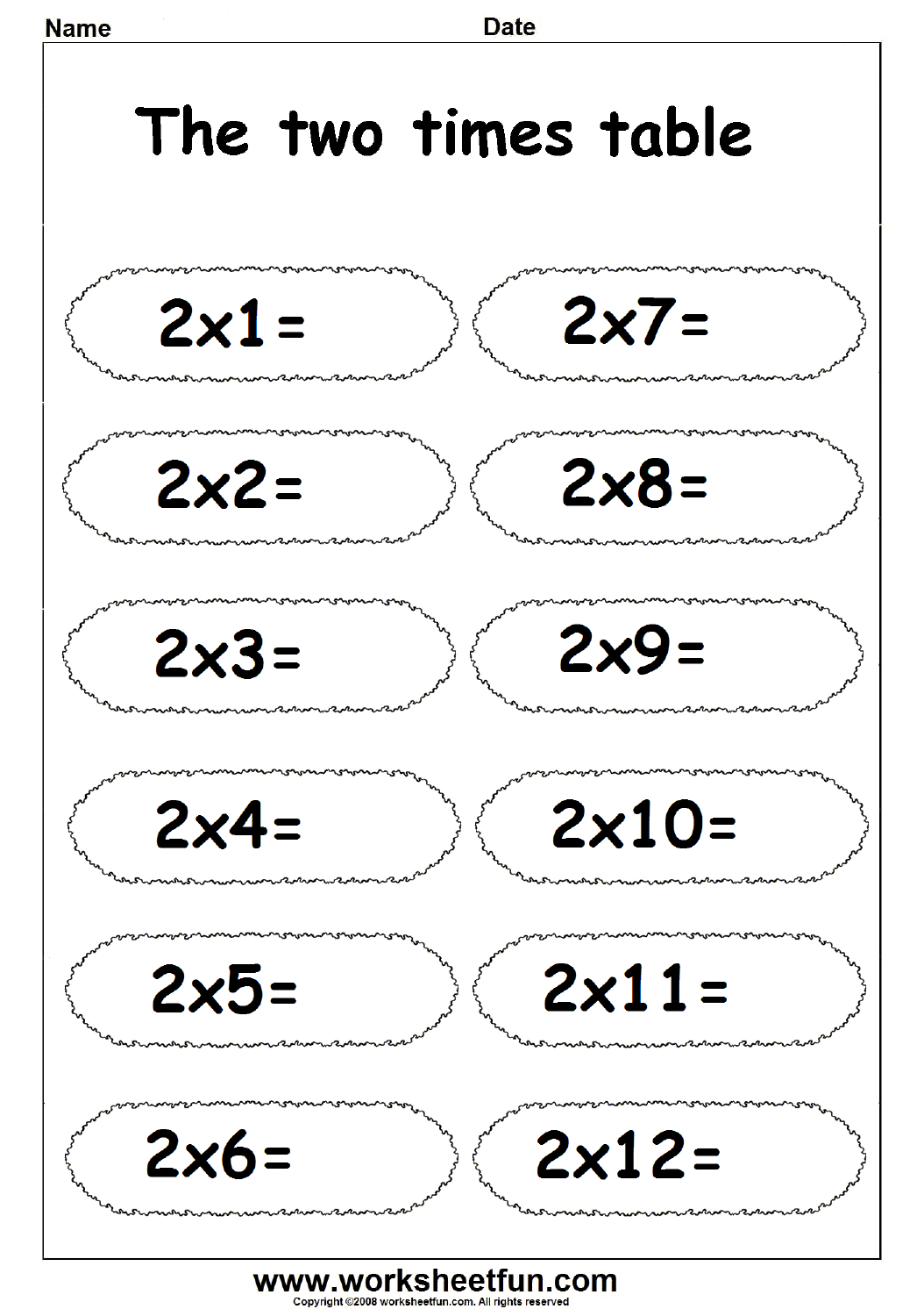 multiplication-facts-of-2-worksheets