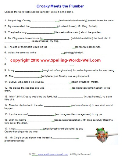 Printable English Worksheets For 6th Grade Mreichert Kids Worksheets