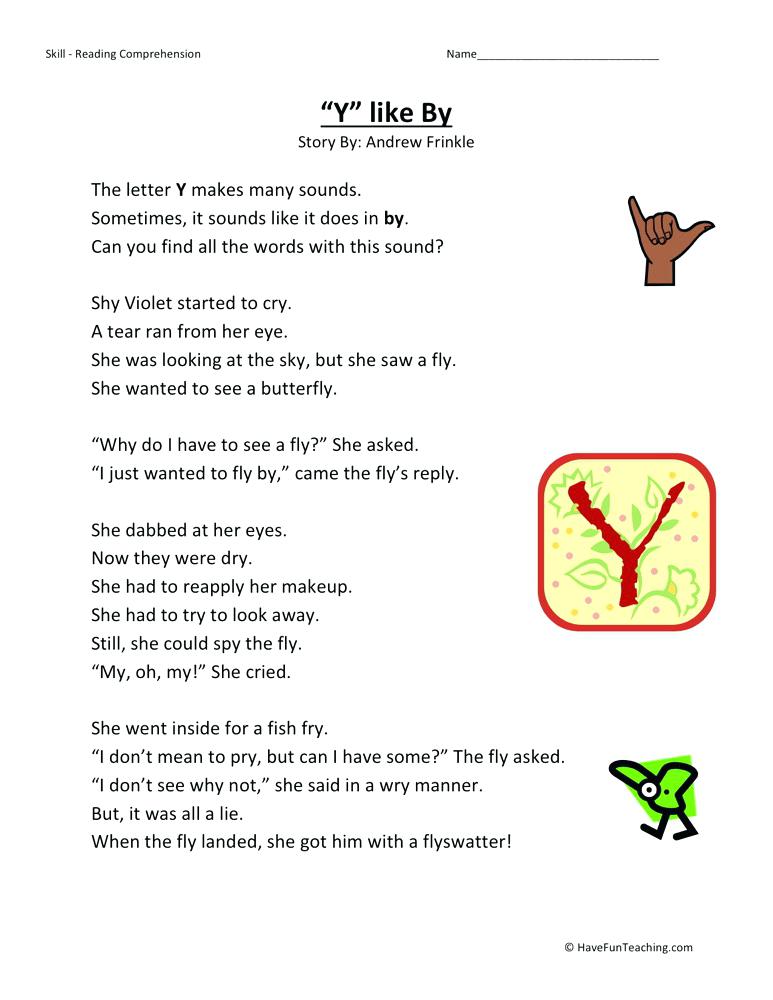 Second Grade Reading Comprehension Worksheets Be The First To