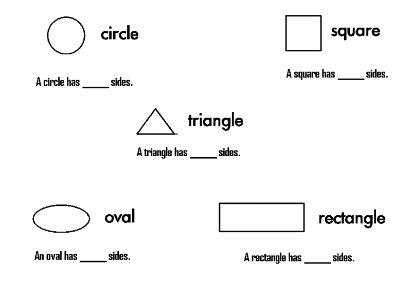 Shapes Worksheets Kindergarten Free Printable Shape Worksheets