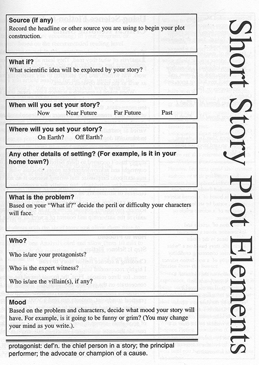 Story Development Worksheet The Best Worksheets Image Collection