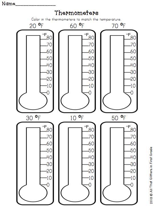 Thermometer Worksheets For 2nd Grade Wwwimgarcadecom, Temperature