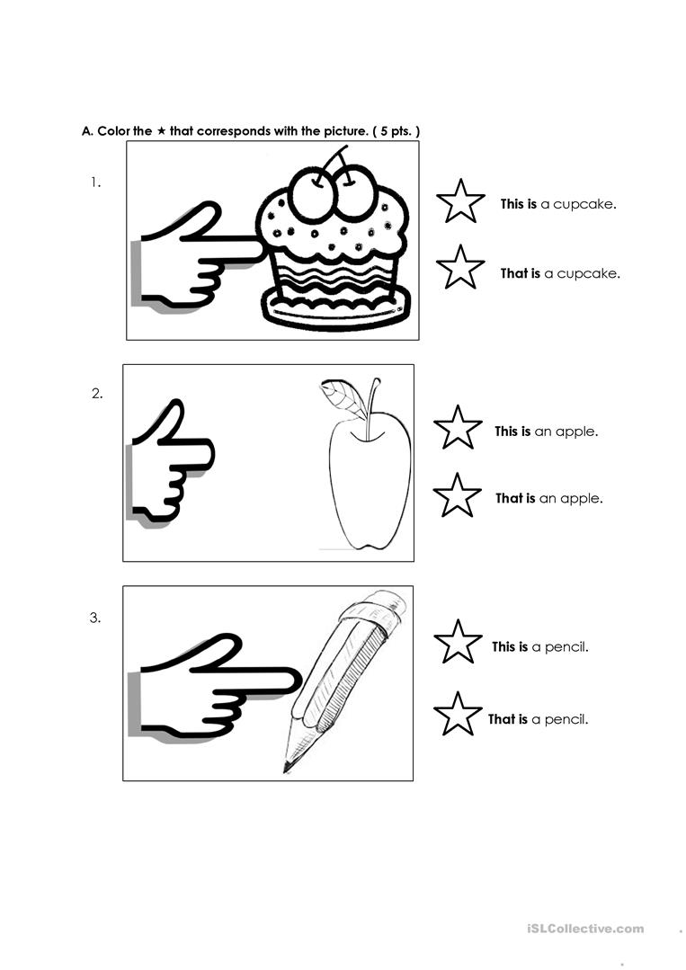 This And That Worksheets 1701946