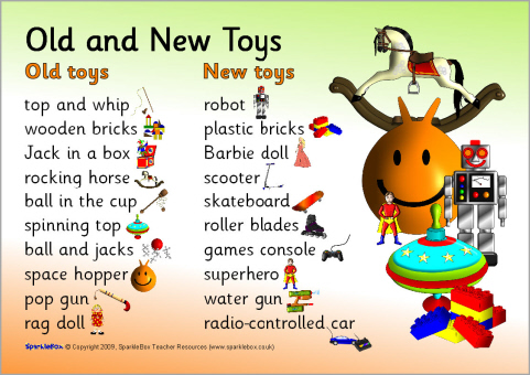 Toys Of The Past Primary Teaching Resources & Printables