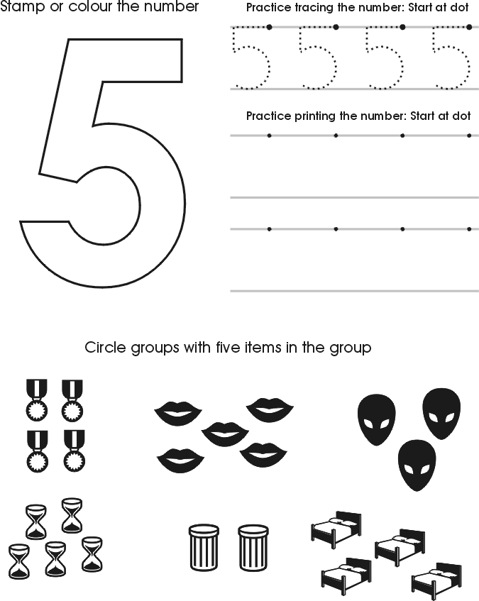 Tracing Numbers Worksheets For Nursery 526240