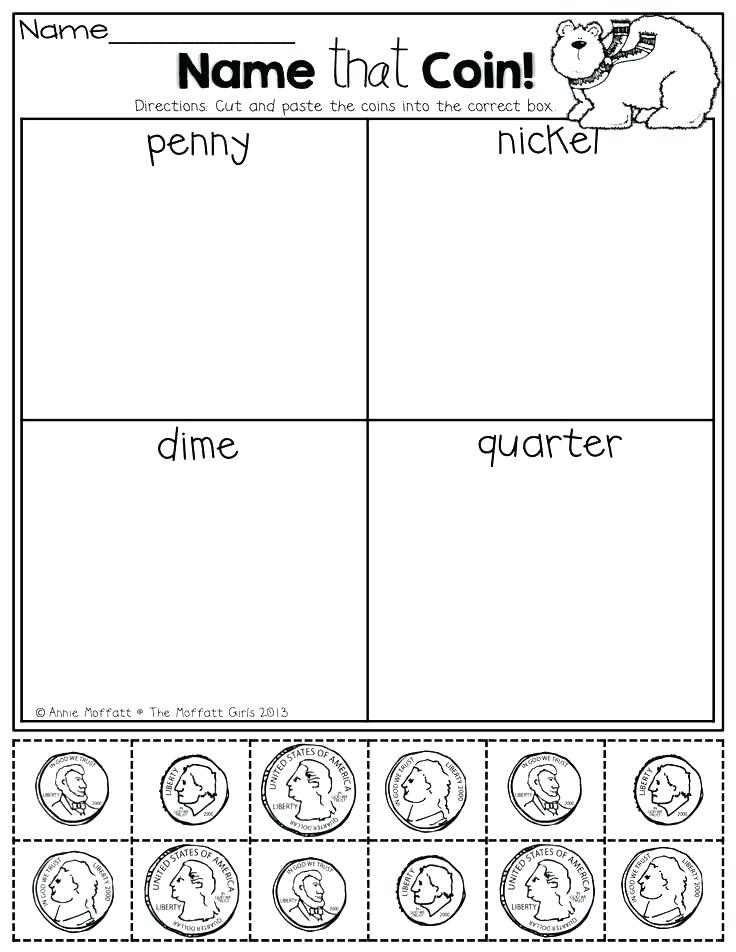 All About Coins 4 Free Printable Money Worksheets Penny ...