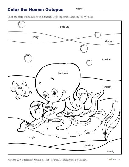 Color The Octopus