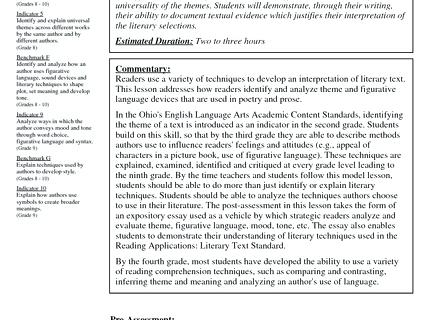 Identifying Theme Worksheets 3rd Grade Theme Worksheets Theme