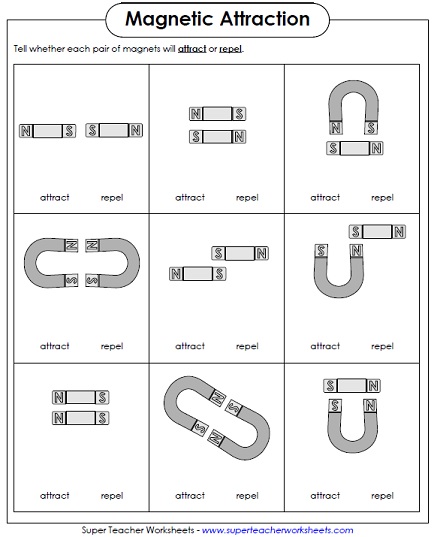 New 9 First Grade Science Worksheets On Magnets