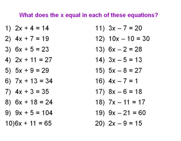 2 Step Algebra Equations Worksheets  Algebra  Alistairtheoptimist