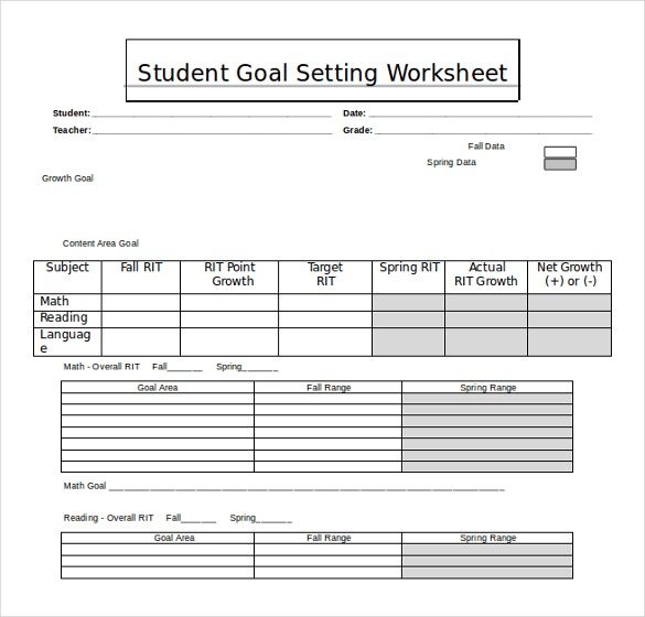 Ms Word Worksheets