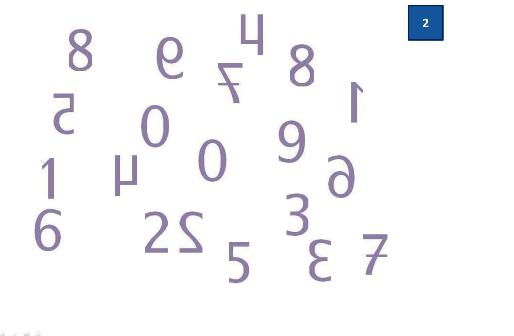 Kids Who Write Their Numbers Backwards