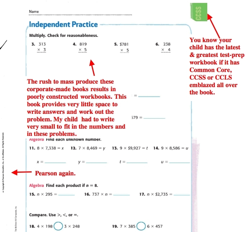 Pearson Education 2nd Grade Math Worksheets  659411