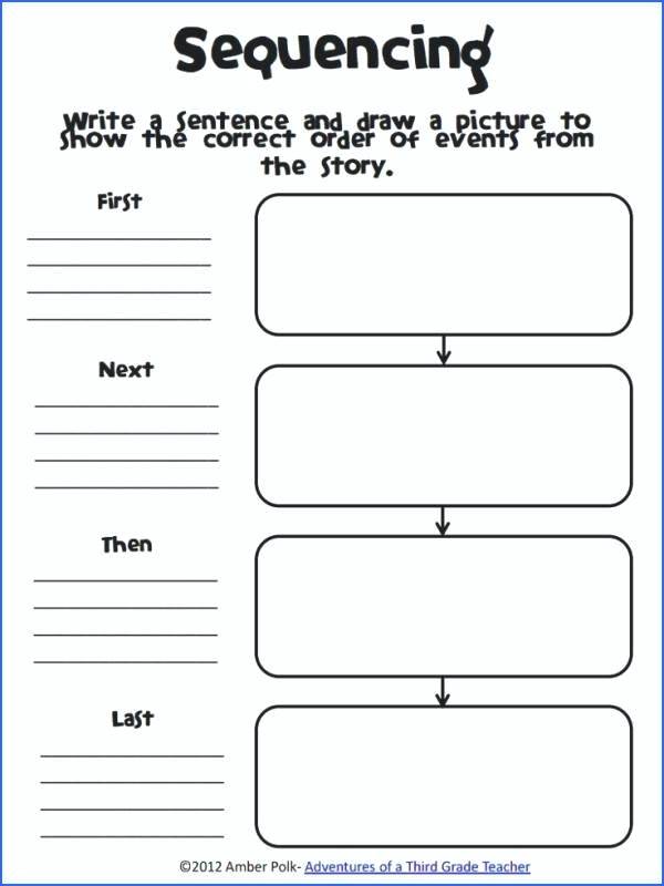 Sequencing Worksheets 3rd Grade Sequence Of Events Worksheets