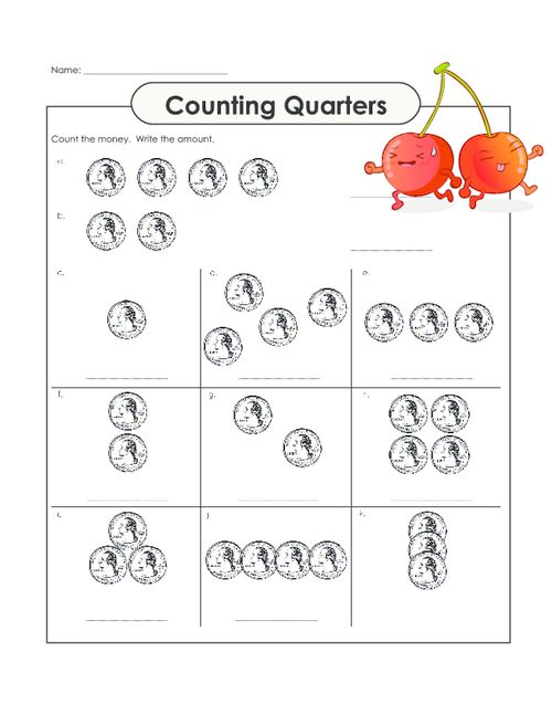 Touch Math Counting Money Worksheets Worksheets For All