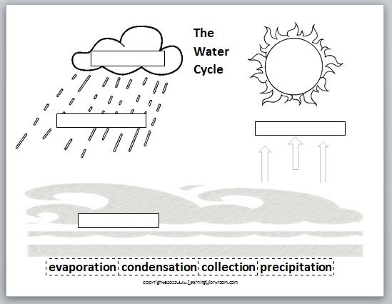 Water Cycle Worksheets 4th Grade Worksheets For All