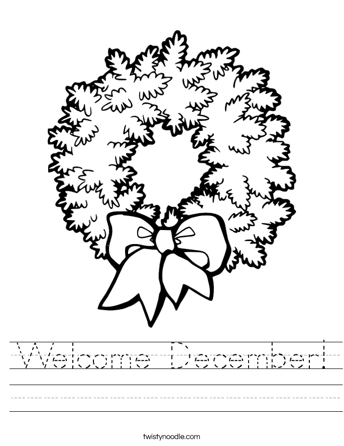 December Worksheets | Free Worksheets Samples
