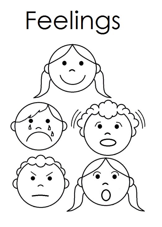 Feelings And Emotions Worksheets