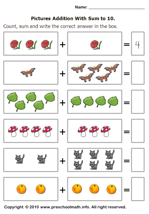 Adding Objects Worksheets Worksheets For All | Free Worksheets Samples