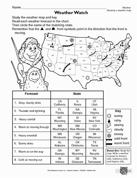 Blank Weather Map Worksheet Blank Weather Graph Template Blank