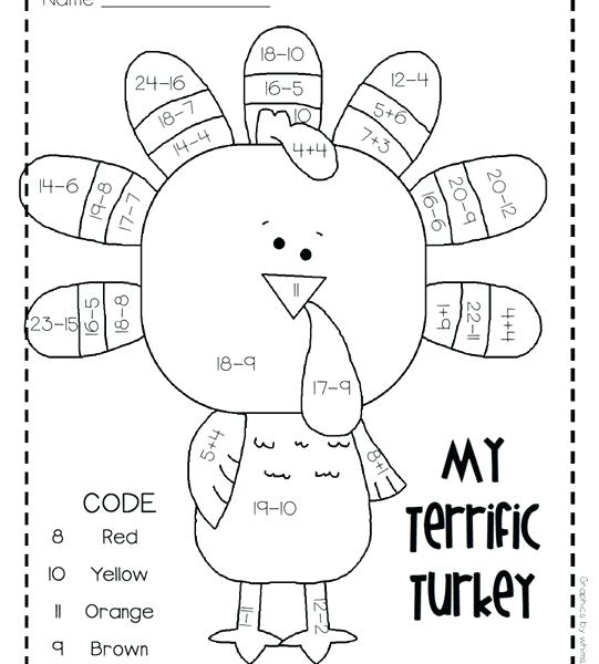 Second Grade Thanksgiving Worksheets â Cashfocus Co