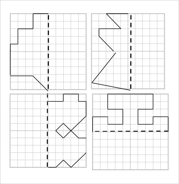6+ Reflective Symmetry Worksheet Templates & Samples