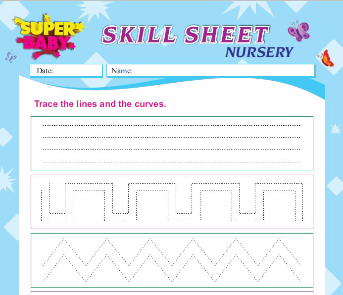 Nursery Worksheets In India
