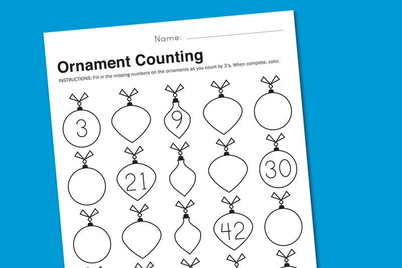 Free Printable Holiday Worksheets For Math | Free Worksheets Samples