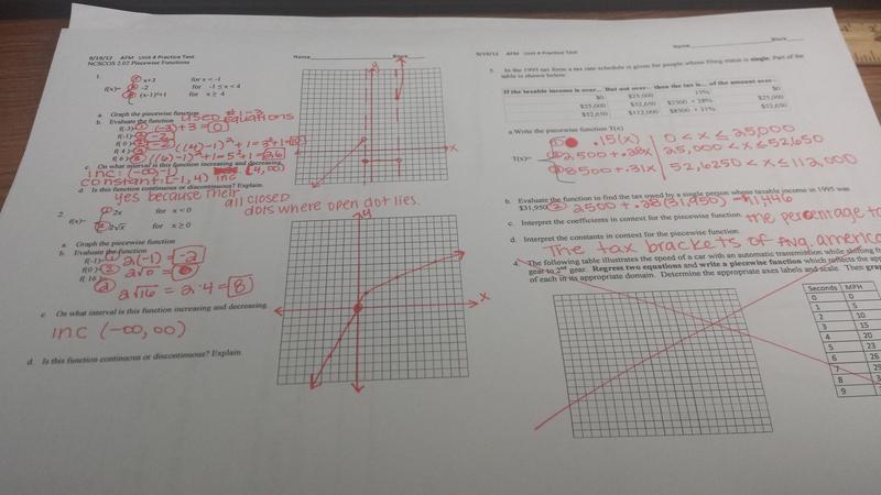 Worksheet Piecewise Functions Answers Worksheets For All