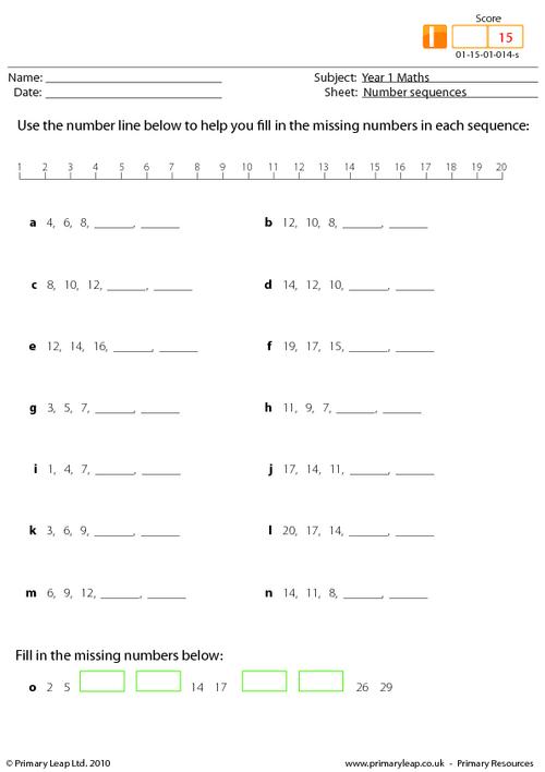 Number Sequences